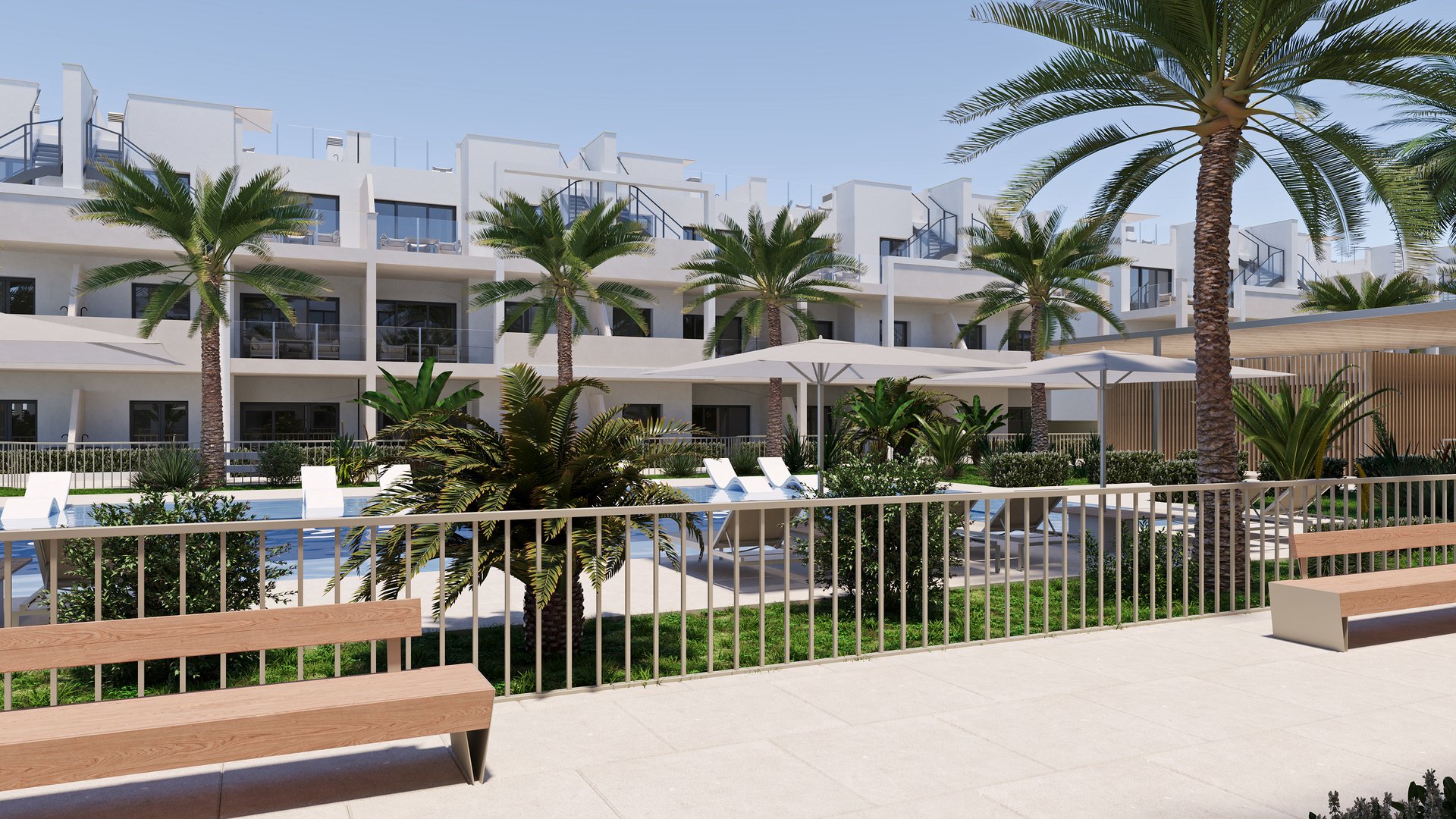 Apartamento en San Cayetano, Murcia, España 2 dormitorios, 68 m2 No. 163593