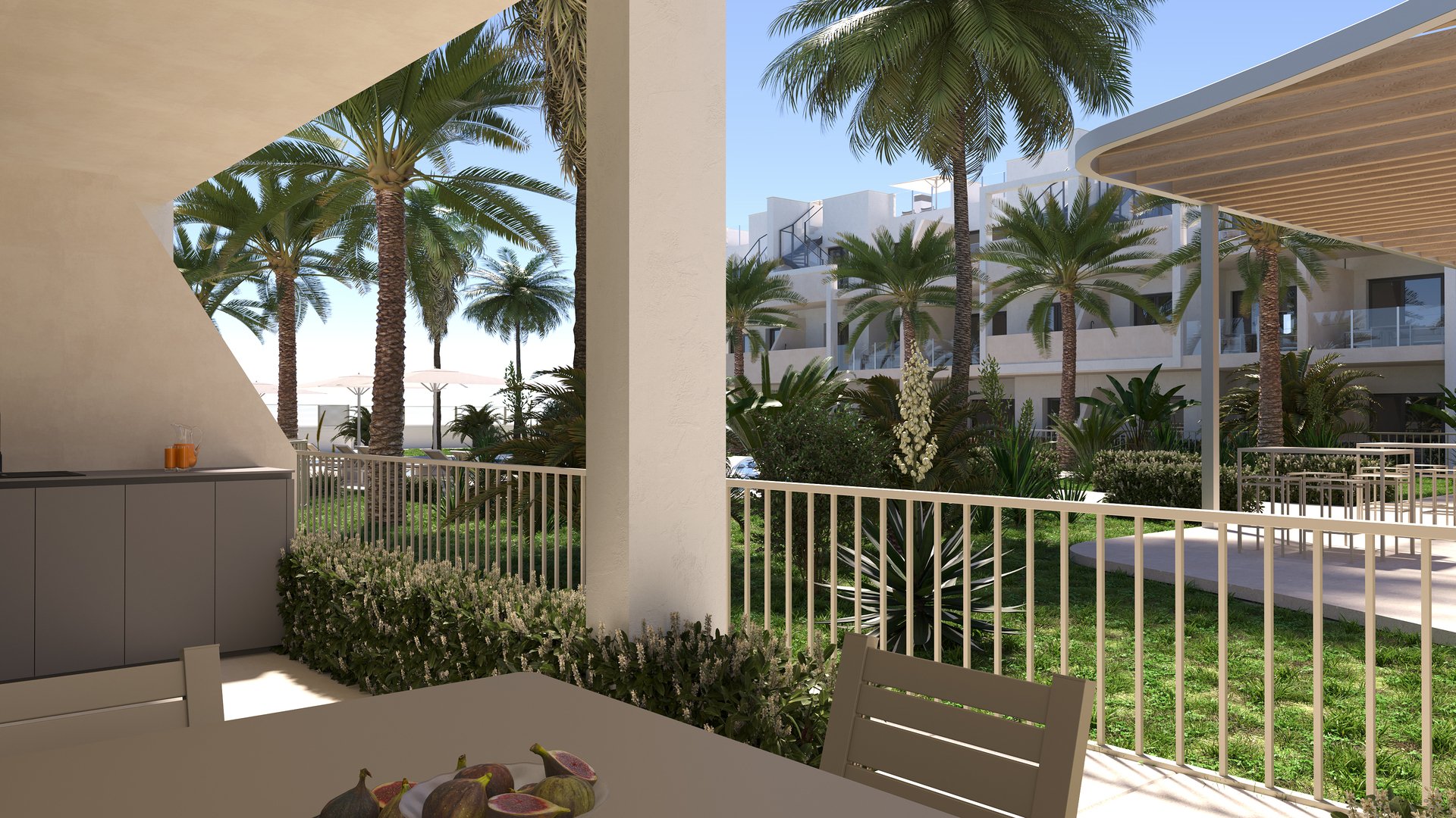 Apartamento en San Cayetano, Murcia, España 2 dormitorios, 68 m2 No. 163593