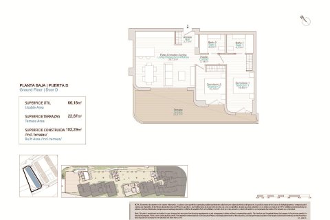 Apartment for sale Villajoyosa, Alicante, Spain 2 bedrooms, 79 sq.m. No. 134013 - photo 5