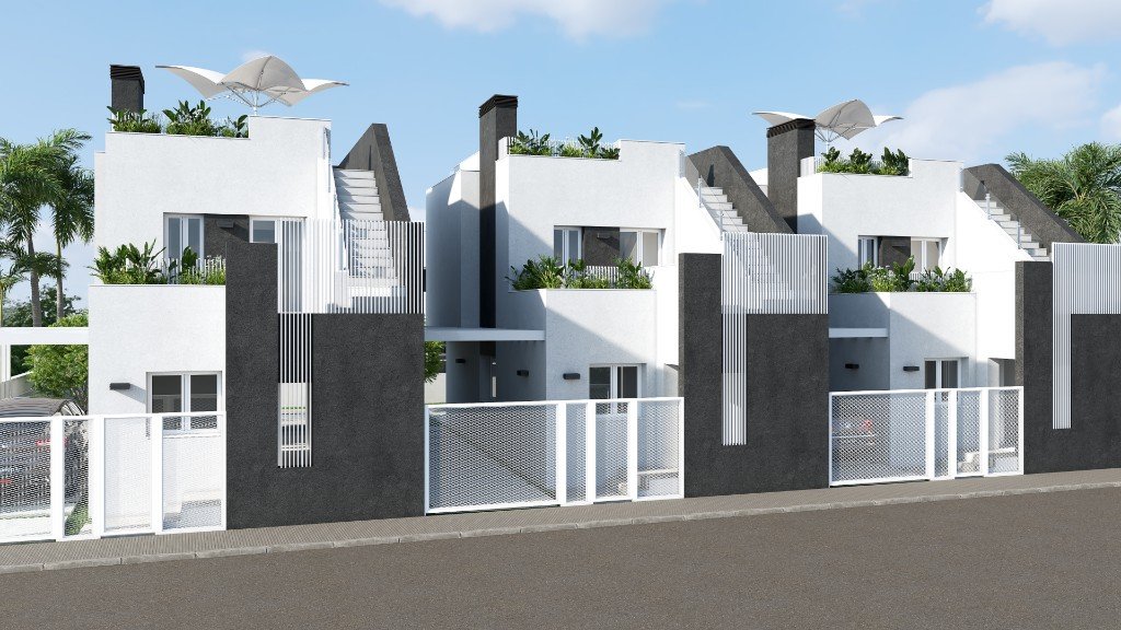 Villa a Pilar de la Horadada, Alicante, Spagna 3 camere da letto, 110 mq. N° 144843