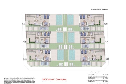 Villa zum Verkauf in Pilar de la Horadada, Alicante, Spanien 3 Schlafzimmer, 110 m2 Nr. 144843 - Foto 12