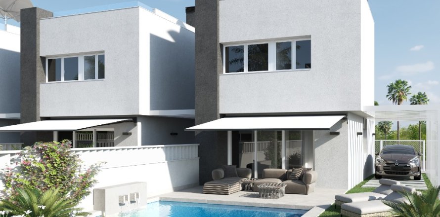 Villa in Pilar de la Horadada, Alicante, Spanien 3 Schlafzimmer, 110 m2 Nr. 144843
