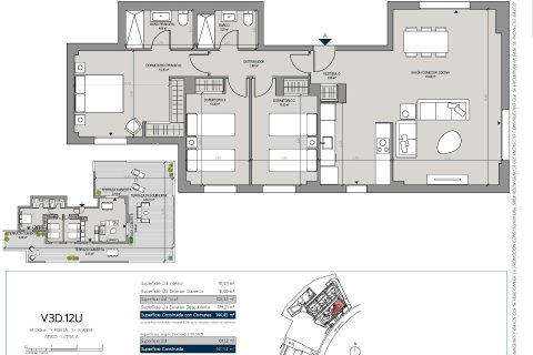 Penthouse w Manilva, Malaga, Hiszpania 3 sypialnie, 140 mkw. nr 169231 – zdjęcie 10