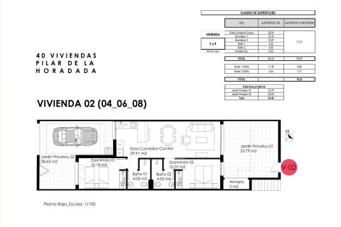 Bungalow for sale in Pilar de la Horadada, Alicante, Spain 2 bedrooms, 79 sq.m. No. 187261 - photo 25