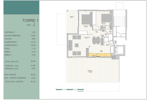 Penthouse à vendre à Guardamar del Segura, Alicante, Espagne, 2 chambres, 65 m2 No. 187265 - photo 7