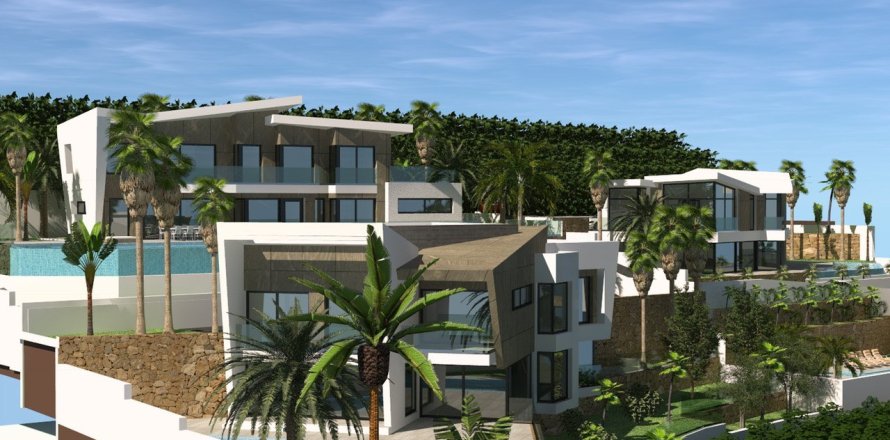 Villa en Calpe, Alicante, España 4 dormitorios, 350 m2 No. 176651