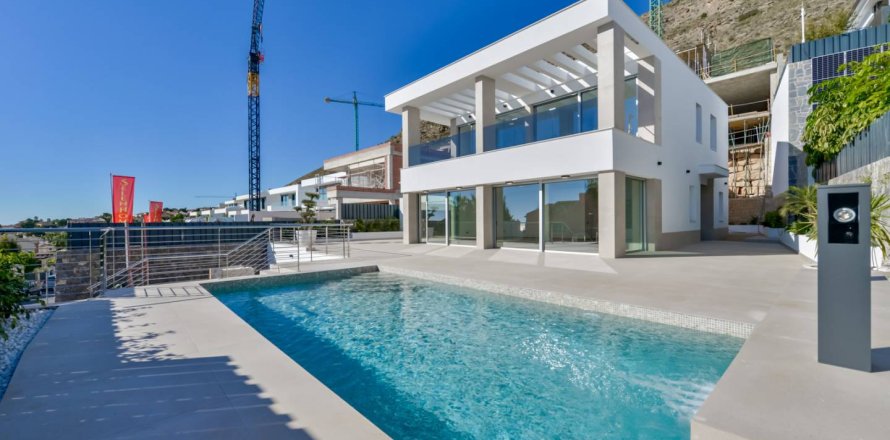 Villa a Finestrat, Alicante, Spagna 4 camere da letto, 436 mq. N° 176655