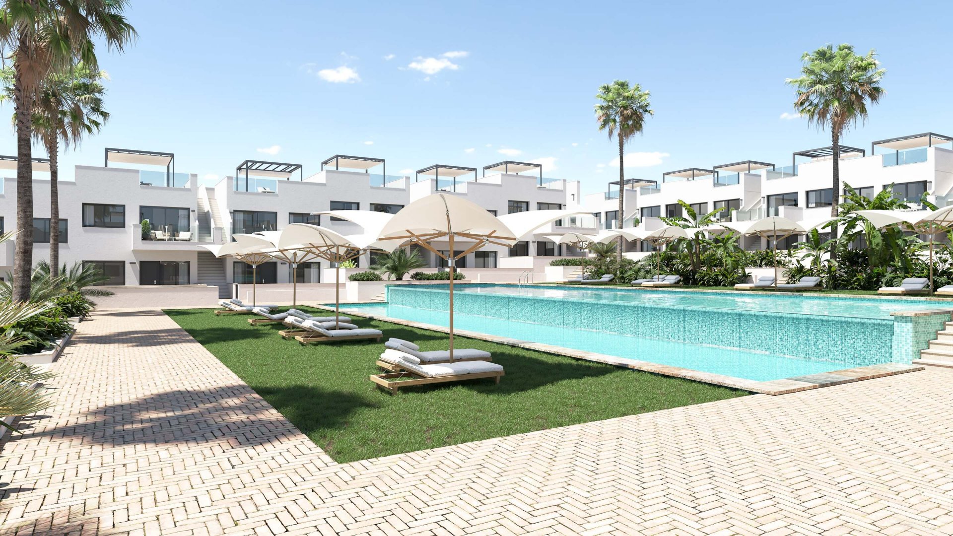Apartment in Los Balcones, Alicante, Spain 2 bedrooms, 115 sq.m. No. 110214