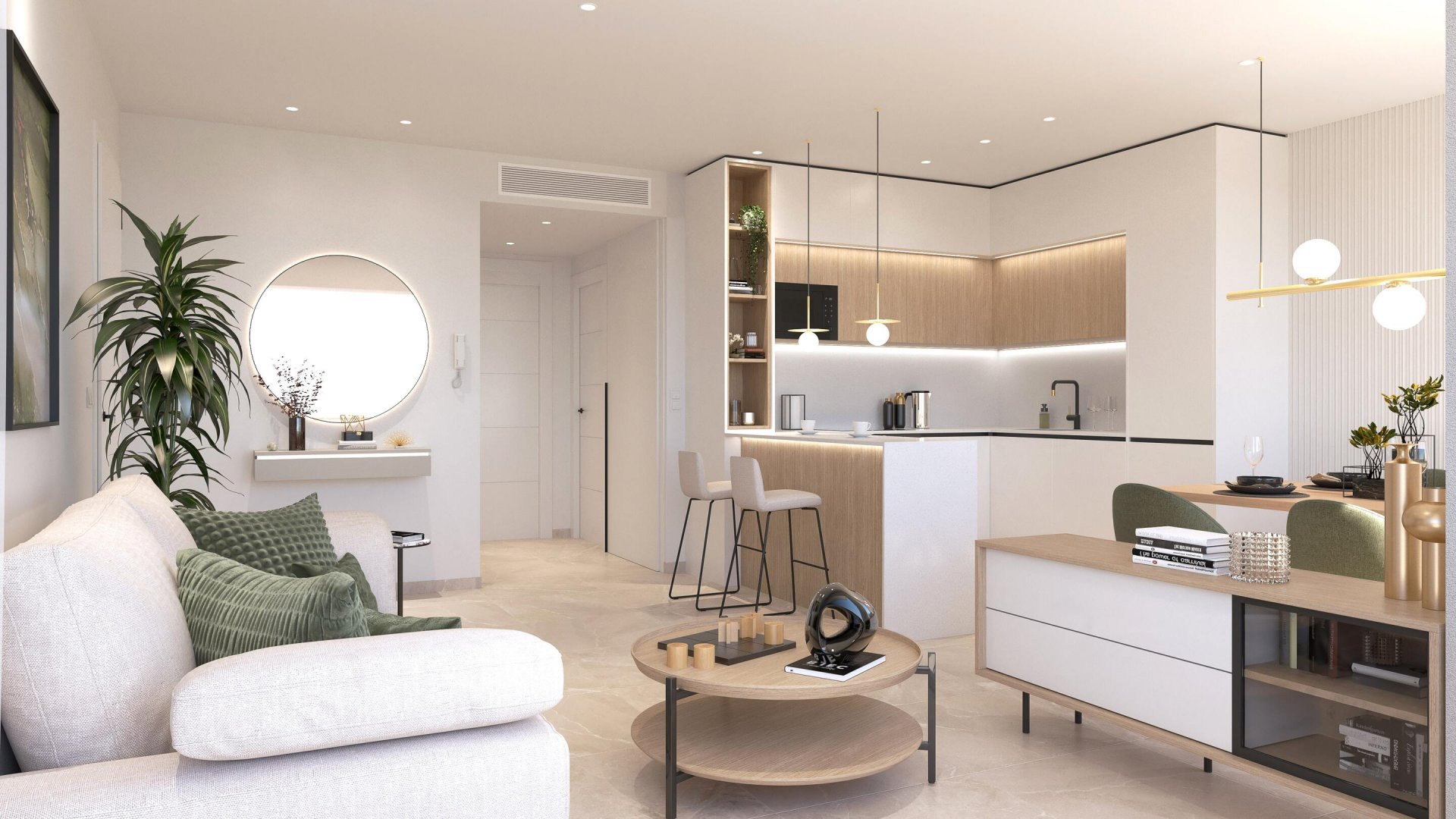 Apartment in Los Balcones, Alicante, Spain 2 bedrooms, 115 sq.m. No. 110214