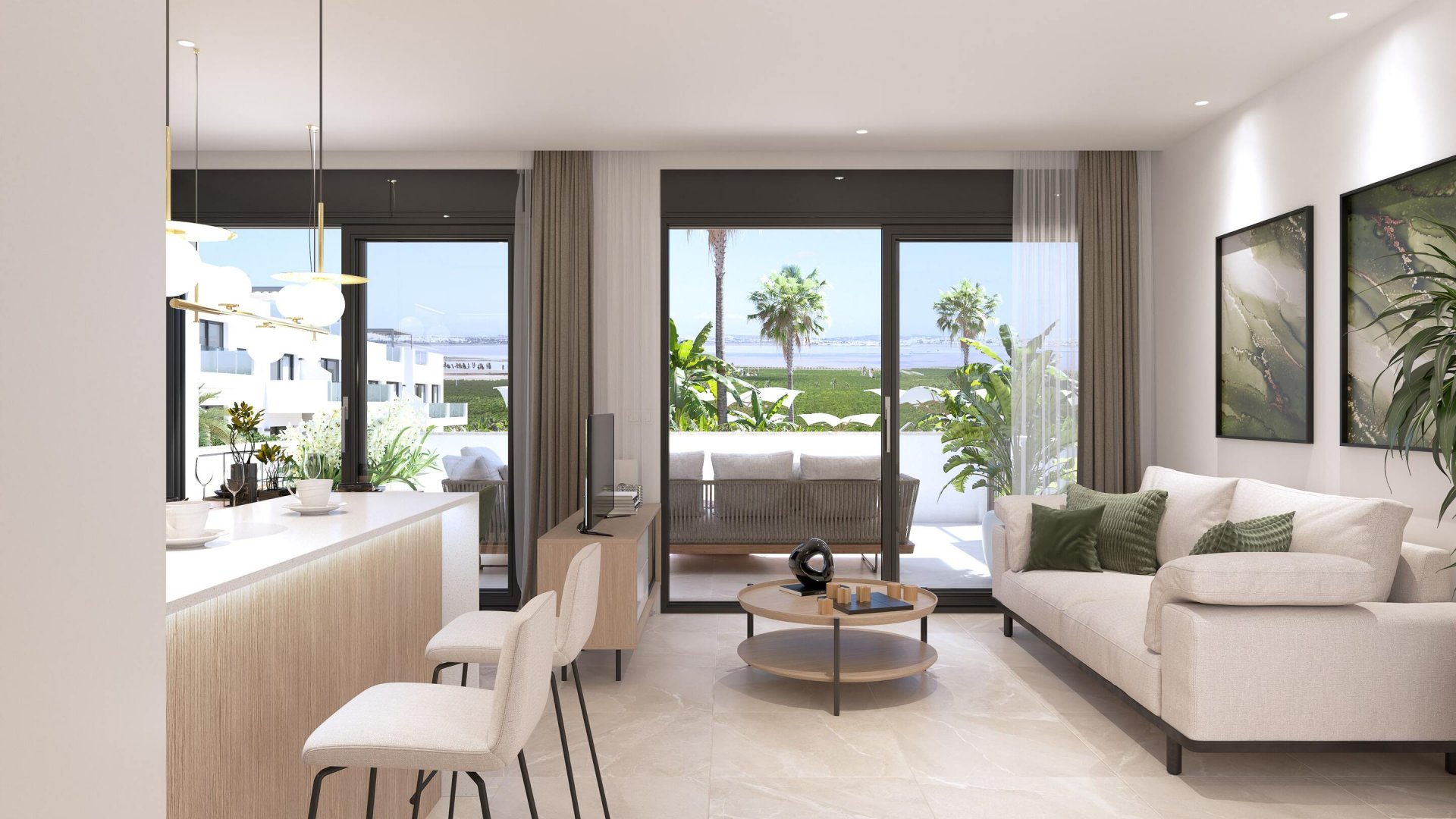 Apartment in Los Balcones, Alicante, Spain 2 bedrooms, 115 sq.m. No. 110214