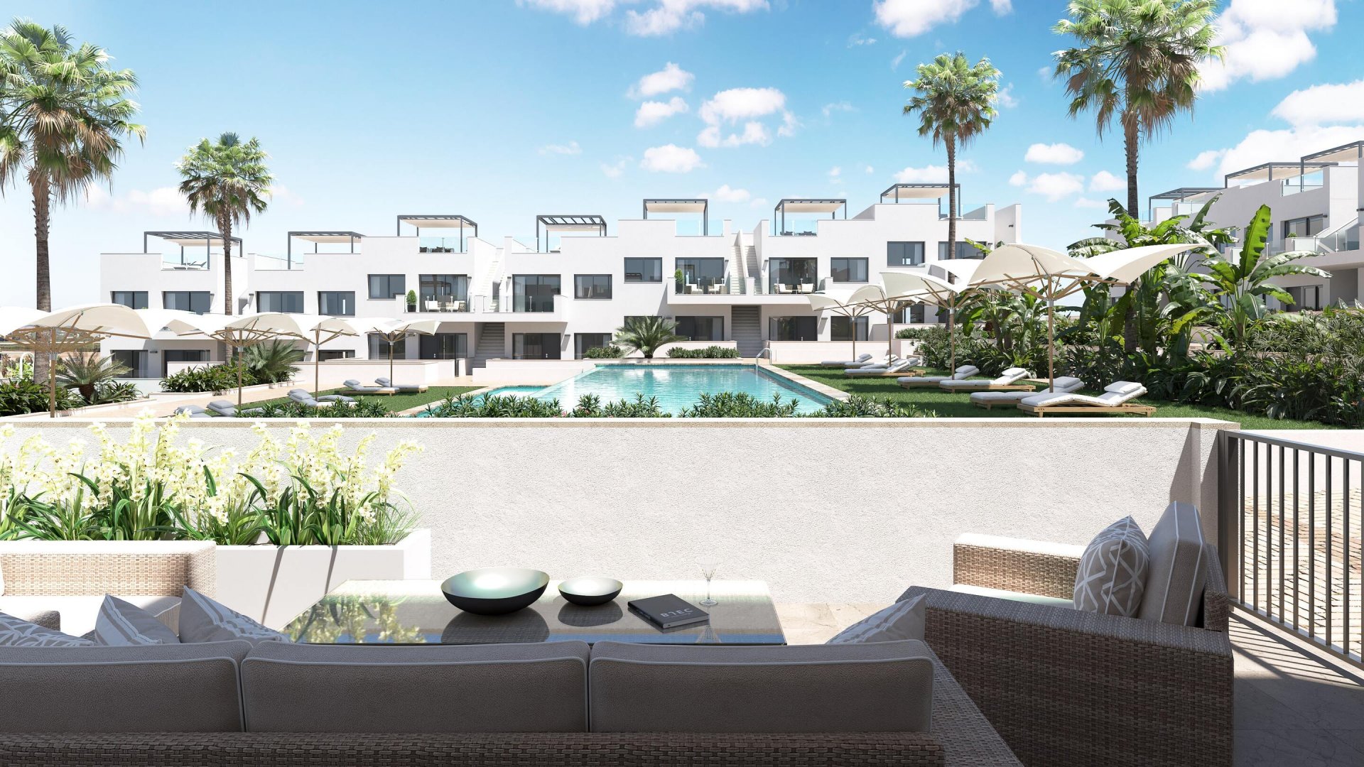 Apartment in Los Balcones, Alicante, Spain 2 bedrooms, 115 sq.m. No. 110214