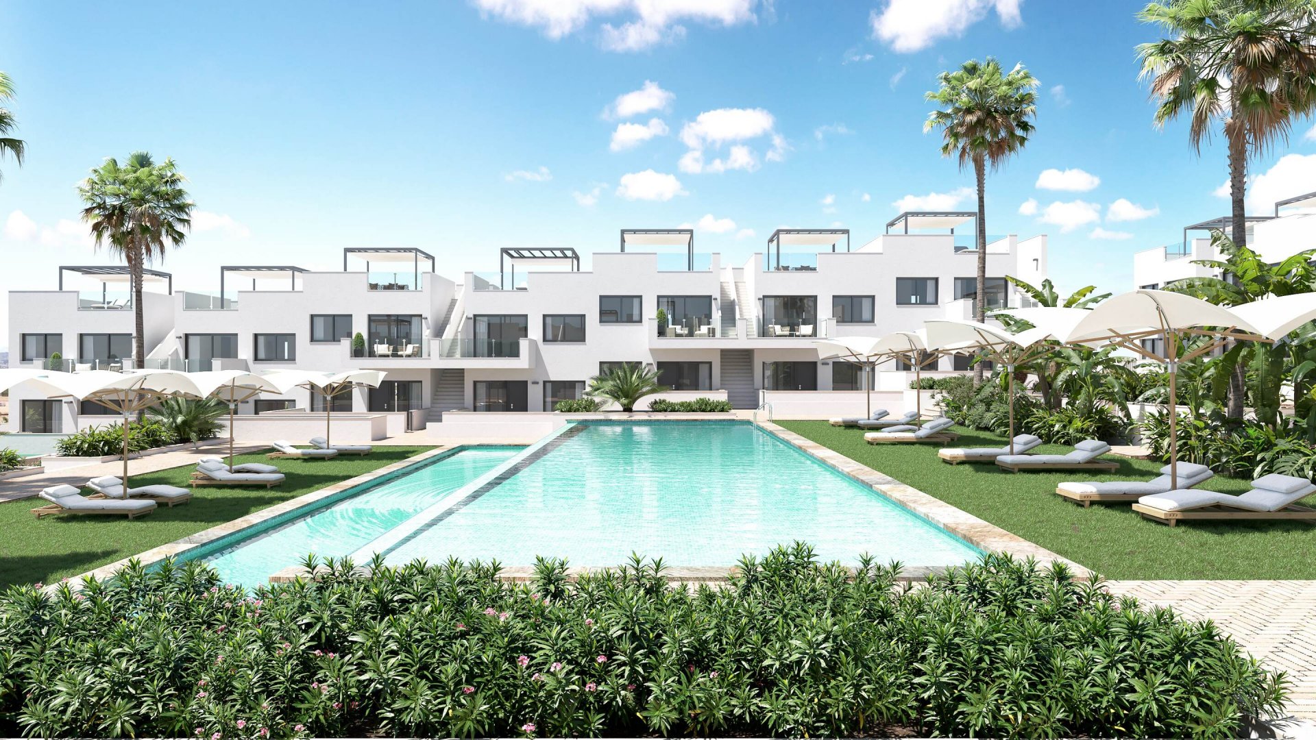 Apartment in Los Balcones, Alicante, Spain 2 bedrooms, 115 sq.m. No. 110214