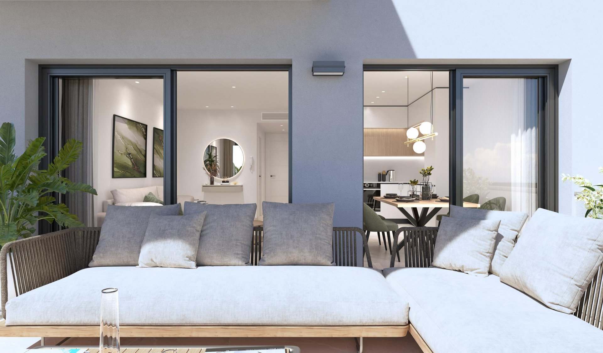 Apartment in Los Balcones, Alicante, Spain 2 bedrooms, 115 sq.m. No. 110214