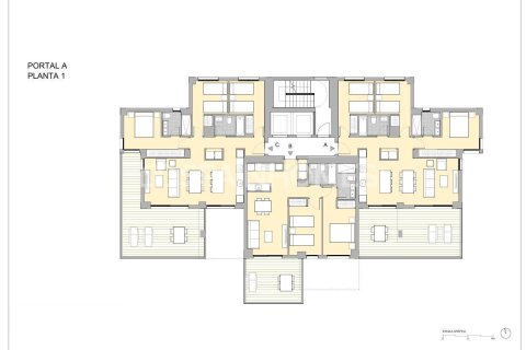 Apartamento en venta en Calpe, Alicante, España 3 dormitorios, 78 m2 No. 168673 - foto 15