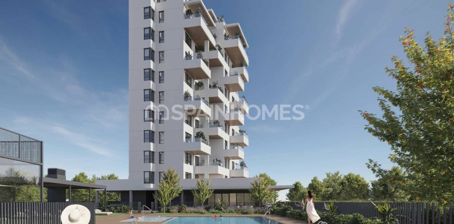 Appartamento a Calpe, Alicante, Spagna 3 camere da letto, 78 mq. N° 168673