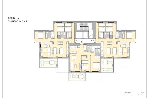 Apartamento en venta en Calpe, Alicante, España 2 dormitorios, 60 m2 No. 168672 - foto 17