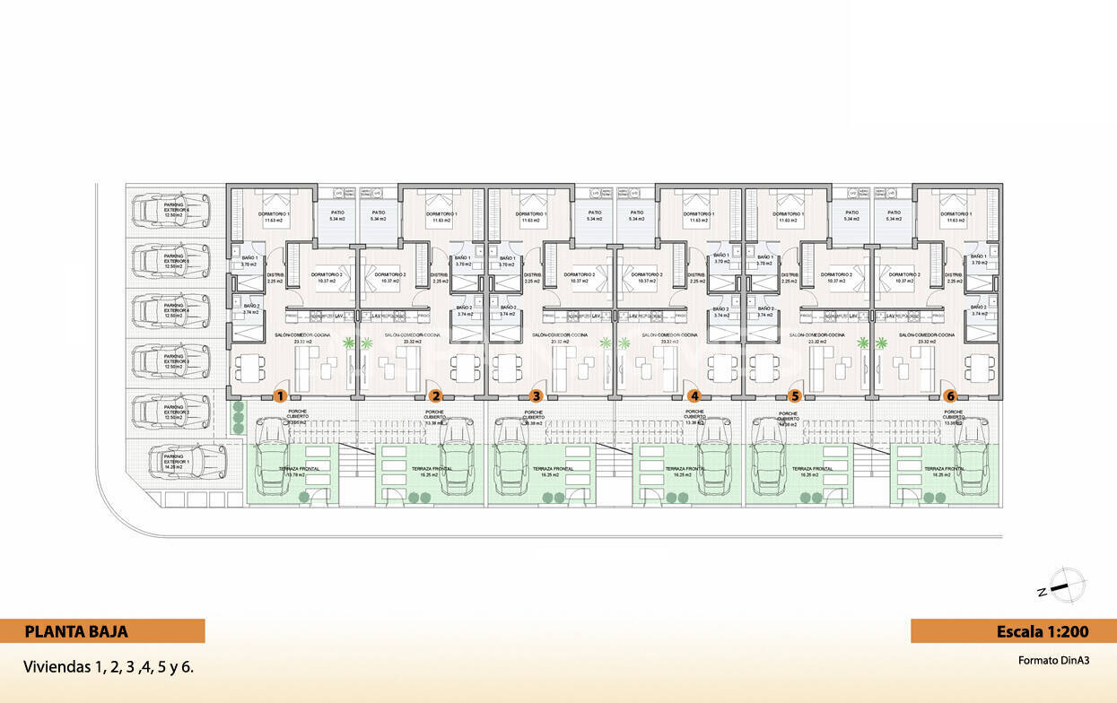 Penthouse w San Pedro del Pinatar, Murcia, Hiszpania 2 sypialnie, 62 mkw. nr 168676