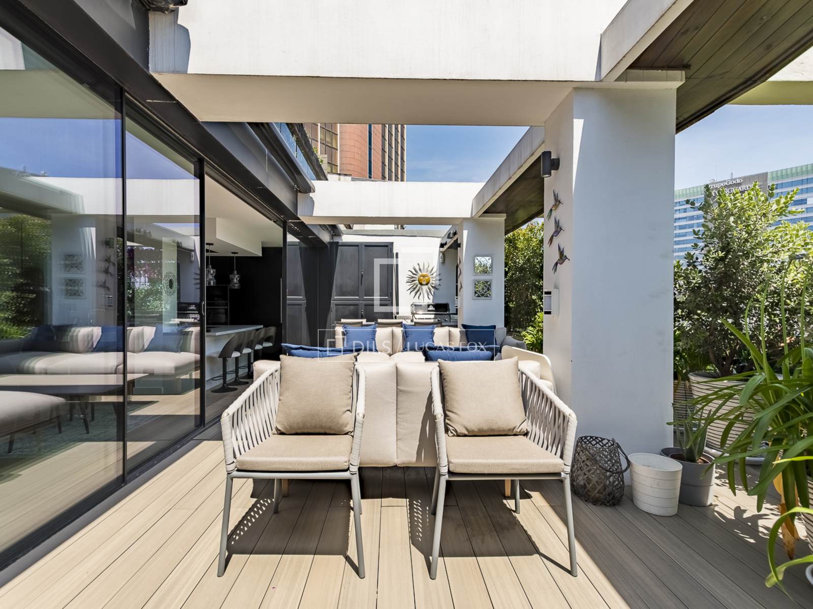Penthouse w Barcelona, Hiszpania 5 sypialni, 240 mkw. nr 192538