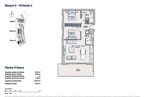 Wohnung zum Verkauf in Finestrat, Alicante, Spanien 2 Schlafzimmer, 75 m2 Nr. 189598 - Foto 10