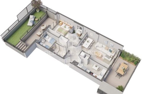 Huoneisto myytävänä Sant Andreu de Llavaneres, Barcelona, Espanja, 4 makuuhuonetta, 102 m2 No. 160113 - kuva 11