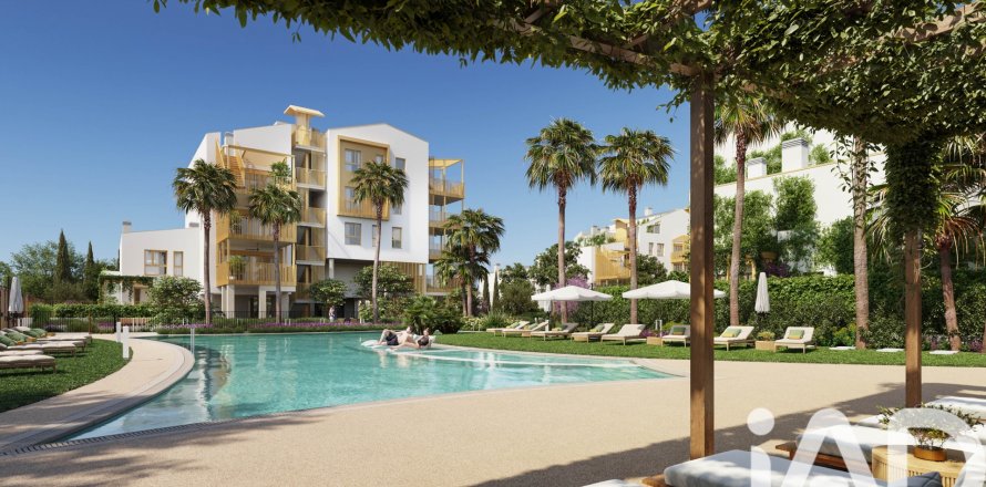 Apartament w El Verger, Alicante, Hiszpania 1 sypialnia, 52.34 mkw. nr 173056
