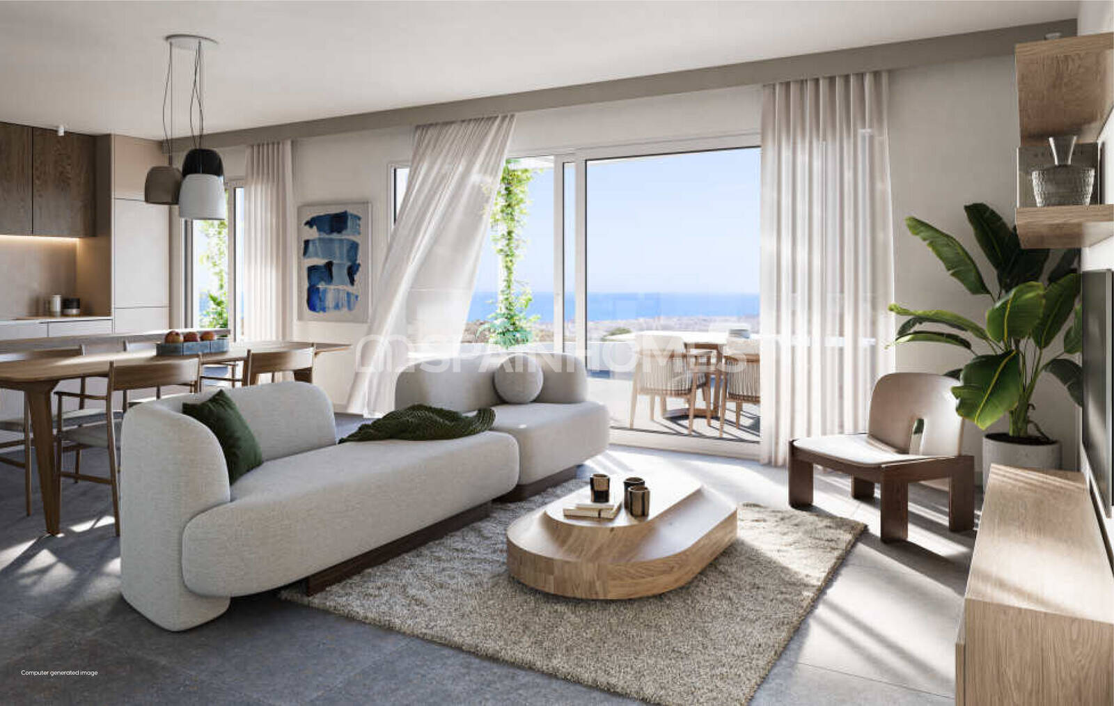 Apartment à Mijas, Malaga, Espagne 3 chambres, 100 m2 No. 63429
