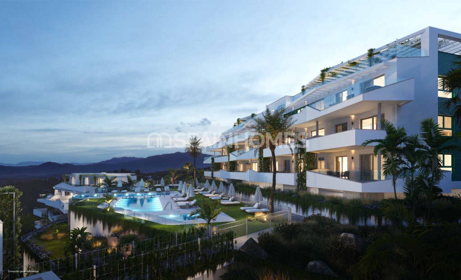 Apartment à Mijas, Malaga, Espagne 3 chambres, 100 m2 No. 63429