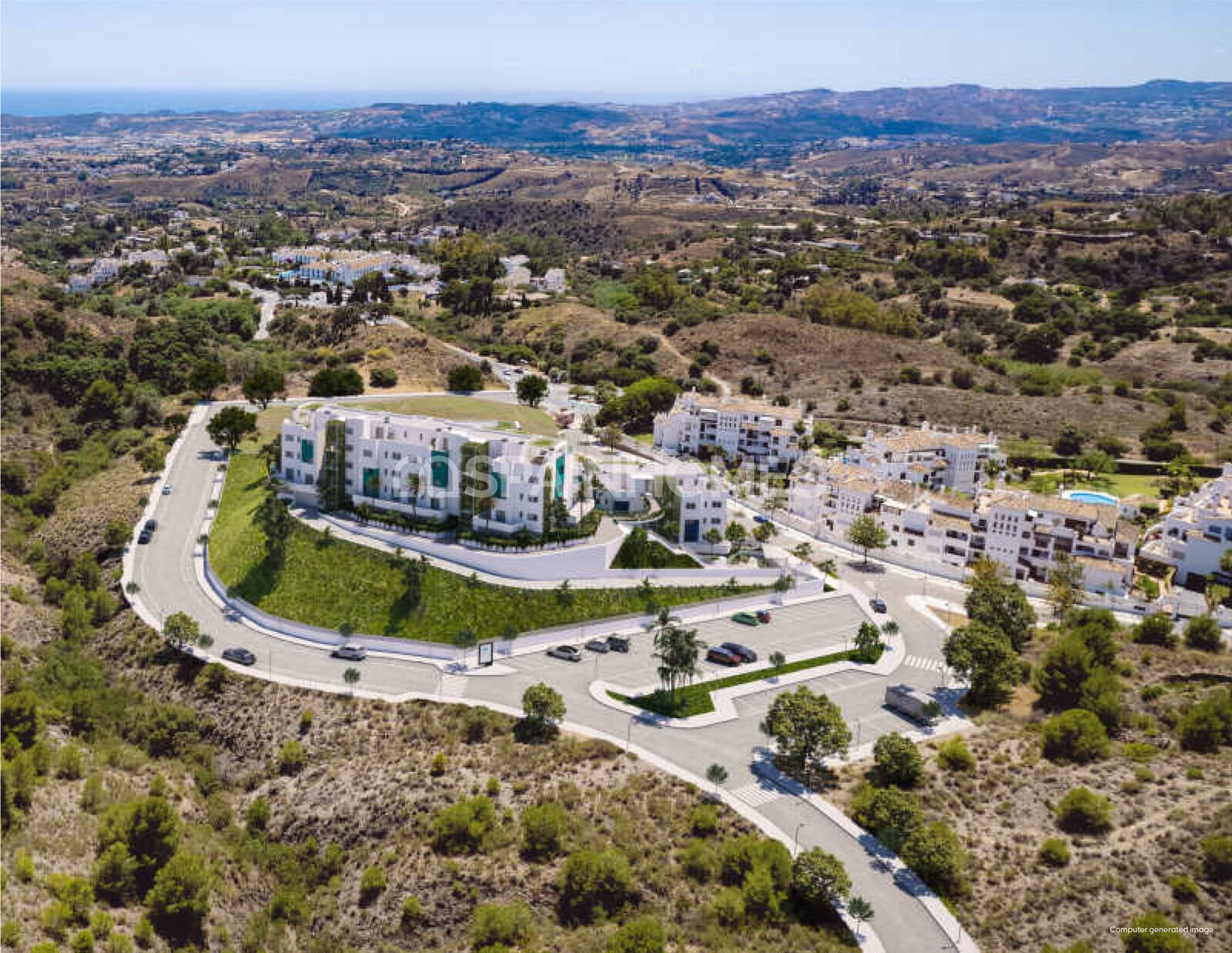 Apartment à Mijas, Malaga, Espagne 3 chambres, 100 m2 No. 63429