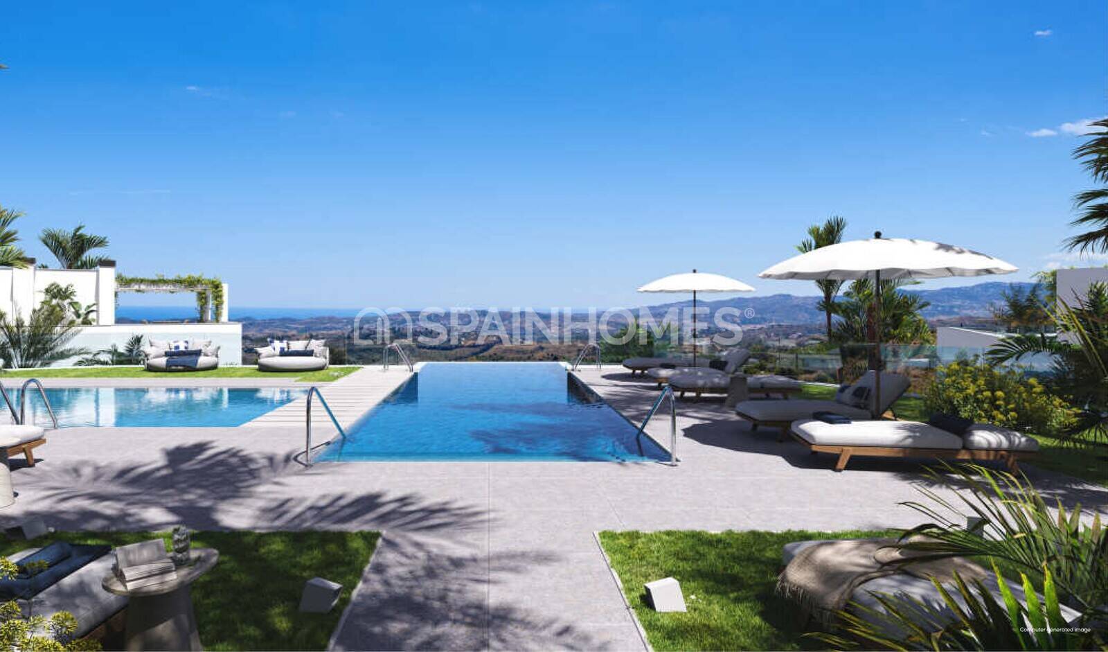 Apartment à Mijas, Malaga, Espagne 3 chambres, 100 m2 No. 63429