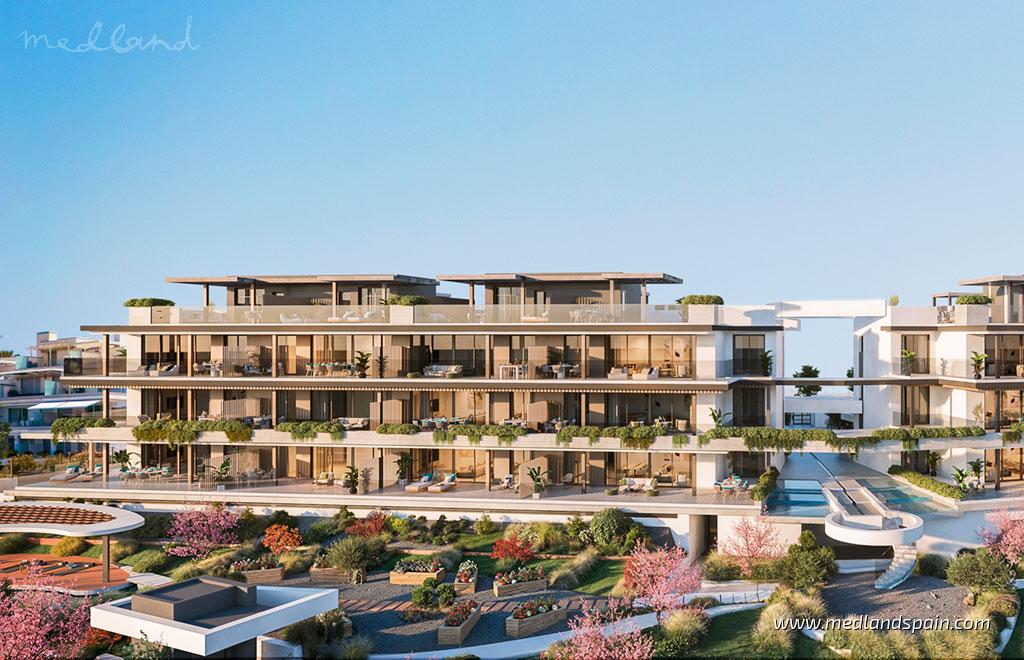 Apartment in Estepona, Malaga, Spain 2 bedrooms, 125 sq.m. No. 143893