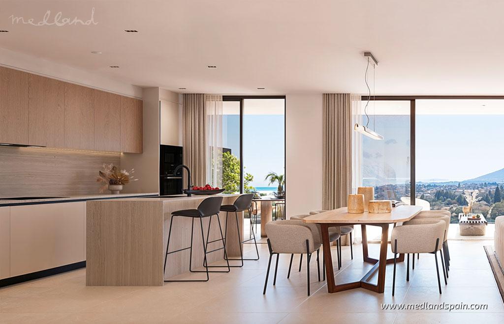 Apartment in Estepona, Malaga, Spain 2 bedrooms, 125 sq.m. No. 143893