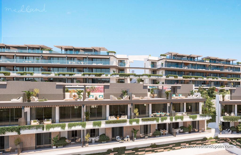 Apartment in Estepona, Malaga, Spain 2 bedrooms, 125 sq.m. No. 143893