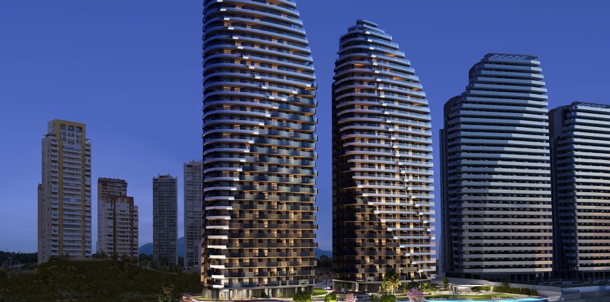 Huoneisto Benidorm, Alicante, Espanja 3 makuuhuonetta, 146 m2 No. 134647