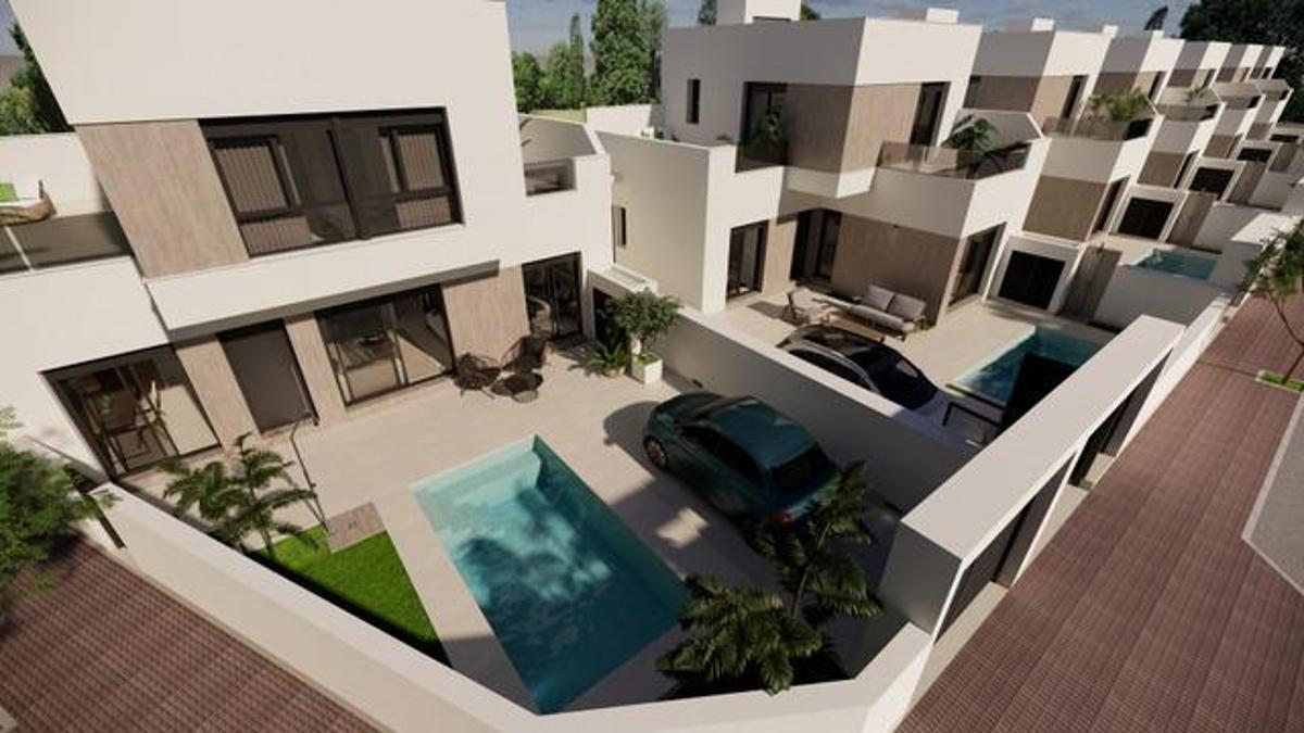 Villa in San Fulgencio, Alicante, Spain 3 bedrooms, 116 sq.m. No. 148899
