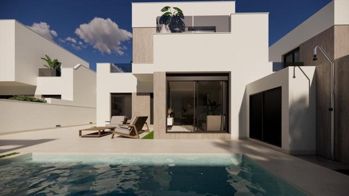 Villa in San Fulgencio, Alicante, Spain 3 bedrooms, 116 sq.m. No. 148899