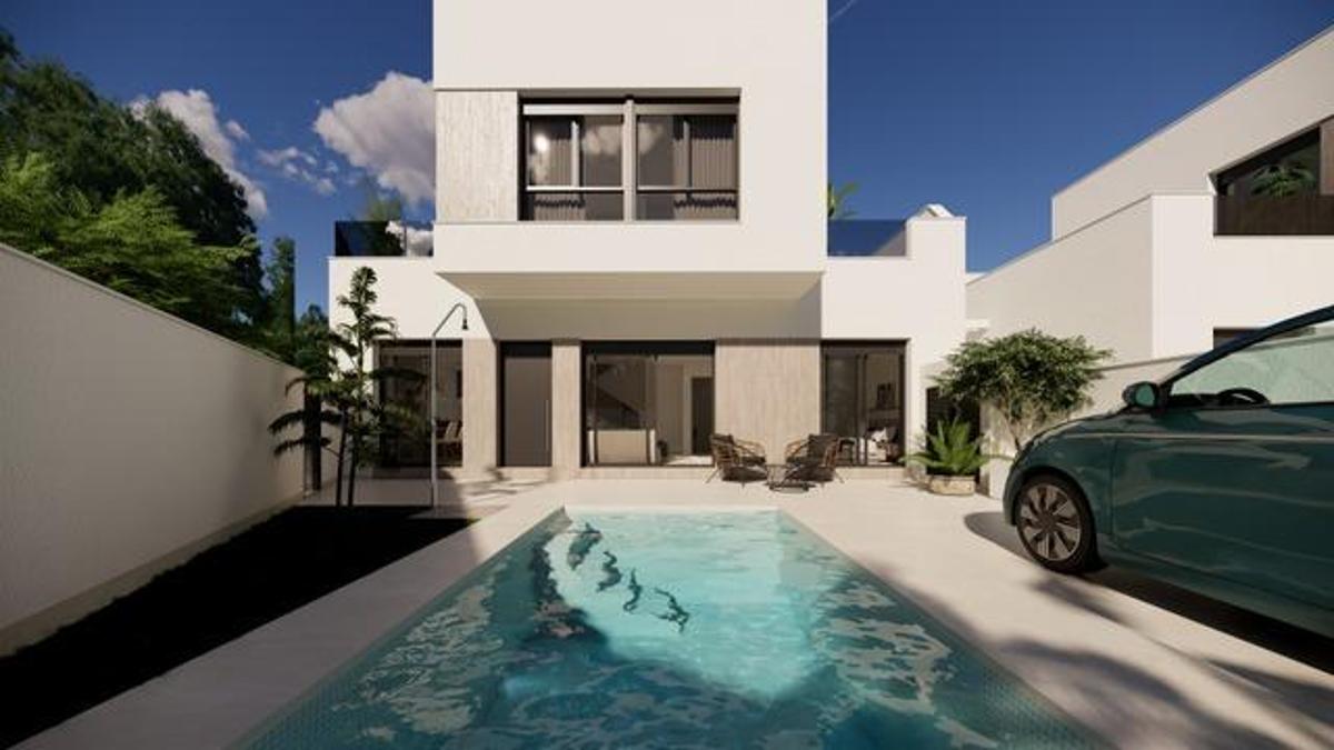 Villa in San Fulgencio, Alicante, Spain 3 bedrooms, 116 sq.m. No. 148899
