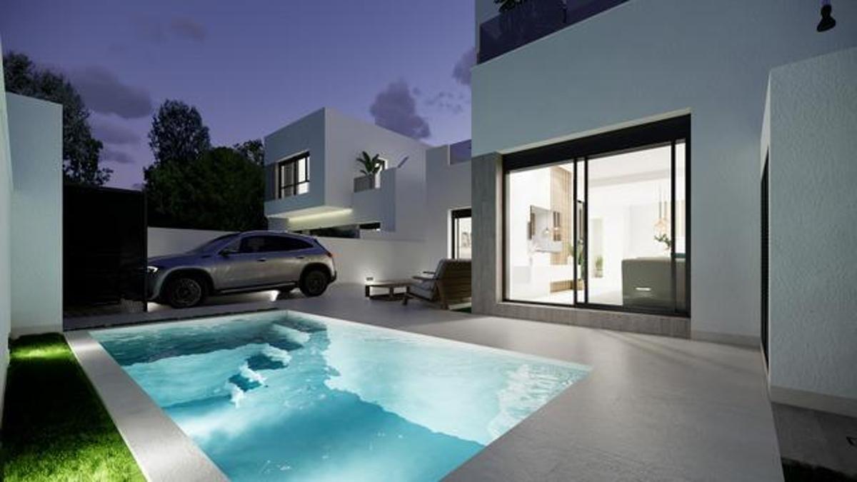 Villa in San Fulgencio, Alicante, Spain 3 bedrooms, 116 sq.m. No. 148899