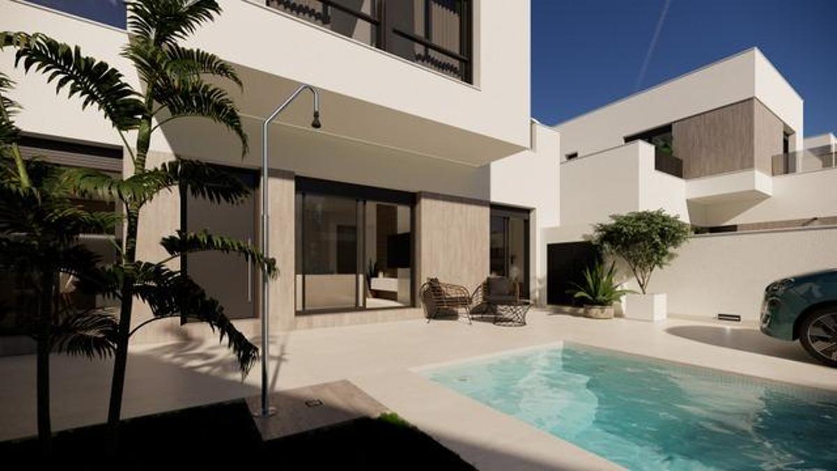 Villa in San Fulgencio, Alicante, Spain 3 bedrooms, 116 sq.m. No. 148899