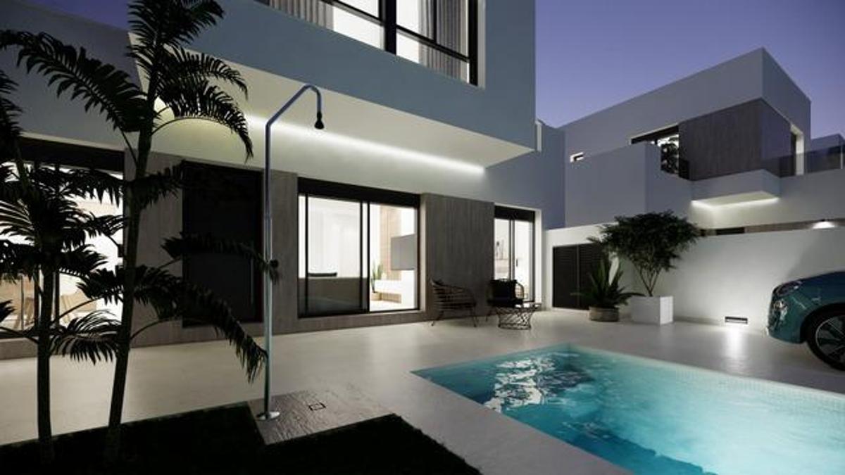 Villa in San Fulgencio, Alicante, Spain 3 bedrooms, 116 sq.m. No. 148899