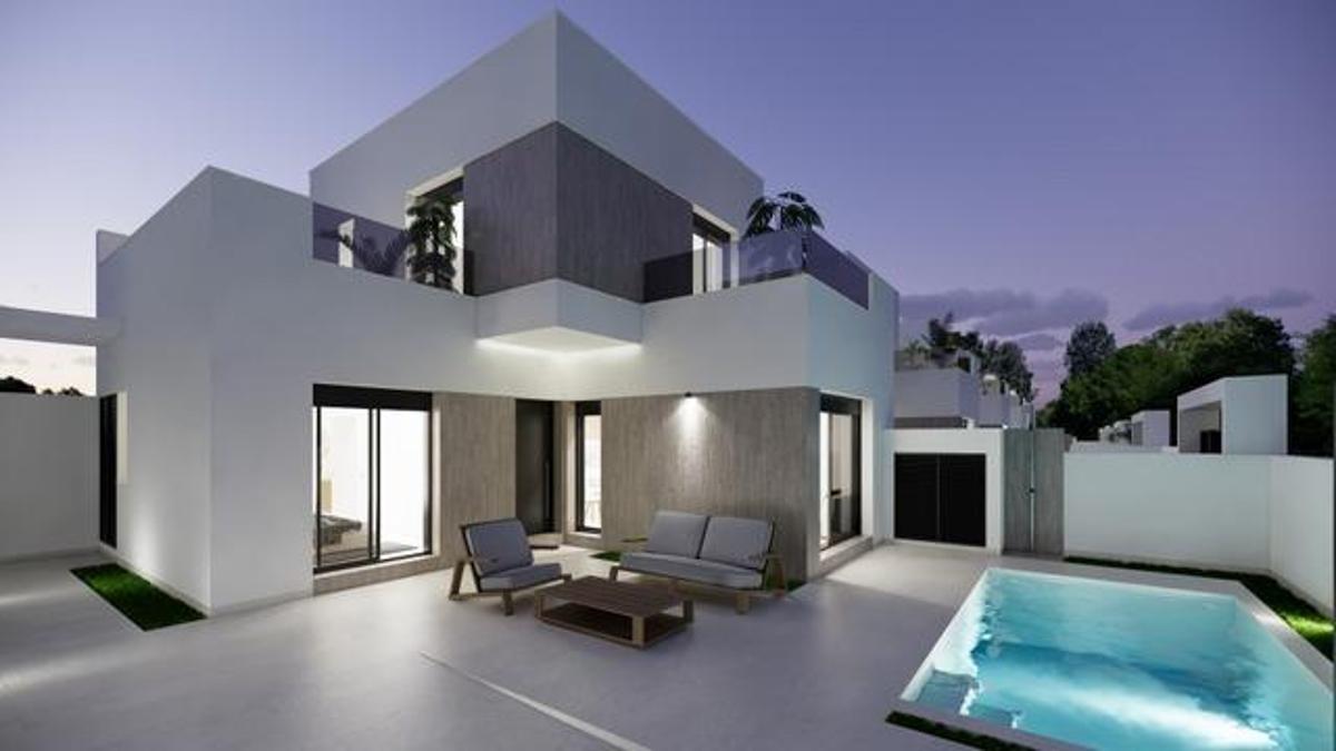 Villa in San Fulgencio, Alicante, Spain 3 bedrooms, 116 sq.m. No. 148899
