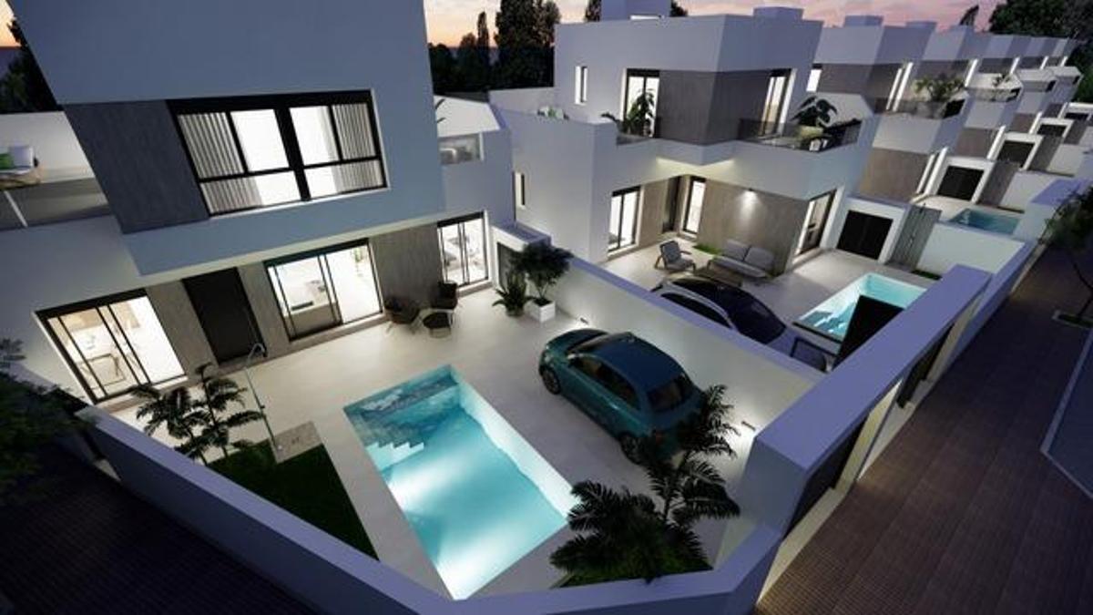 Villa in San Fulgencio, Alicante, Spain 3 bedrooms, 116 sq.m. No. 148899