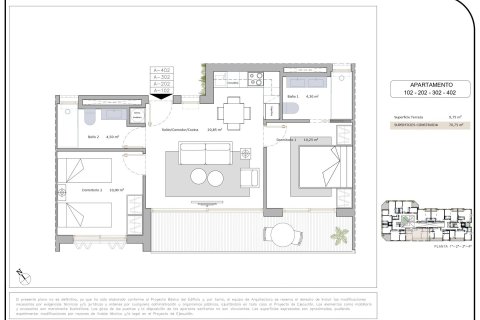 Apartment for sale in San Pedro del Pinatar, Murcia, Spain 2 bedrooms, 70 sq.m. No. 180252 - photo 13