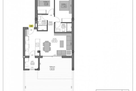 Bungalow in vendita a Algorfa, Alicante, Spagna 2 camere da letto, 72 mq. N° 140628 - foto 15