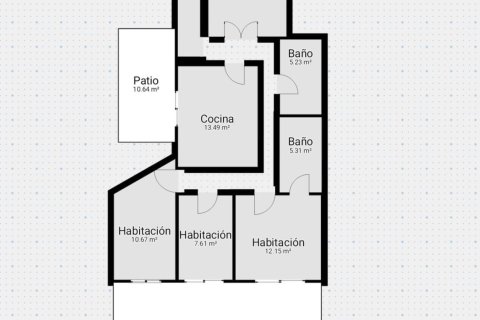 Huoneisto myytävänä Valencia, Espanja, 3 makuuhuonetta, 97 m2 No. 146934 - kuva 22