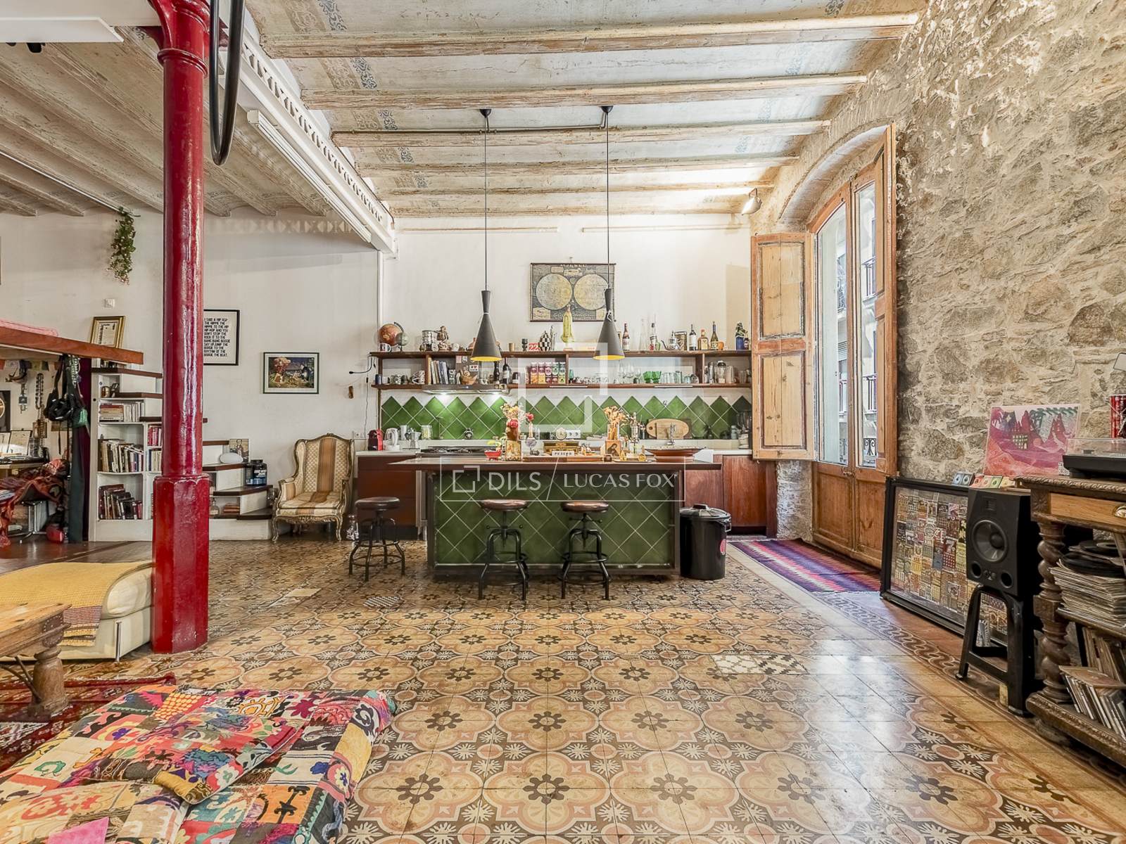 Wohnung in Barcelona, Spanien 2 Schlafzimmer, 157 m2 Nr. 192702