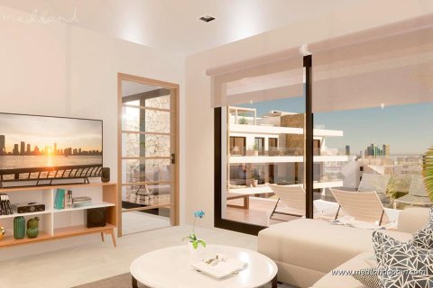 Квартира в Финестрат, Аликанте, Испания 2 спальни, 73м2 №164525