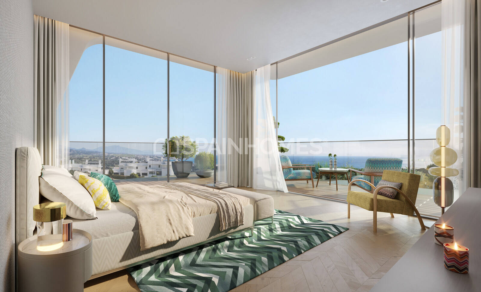 Apartamento en Casares, Málaga, España 4 dormitorios, 195 m2 No. 139771