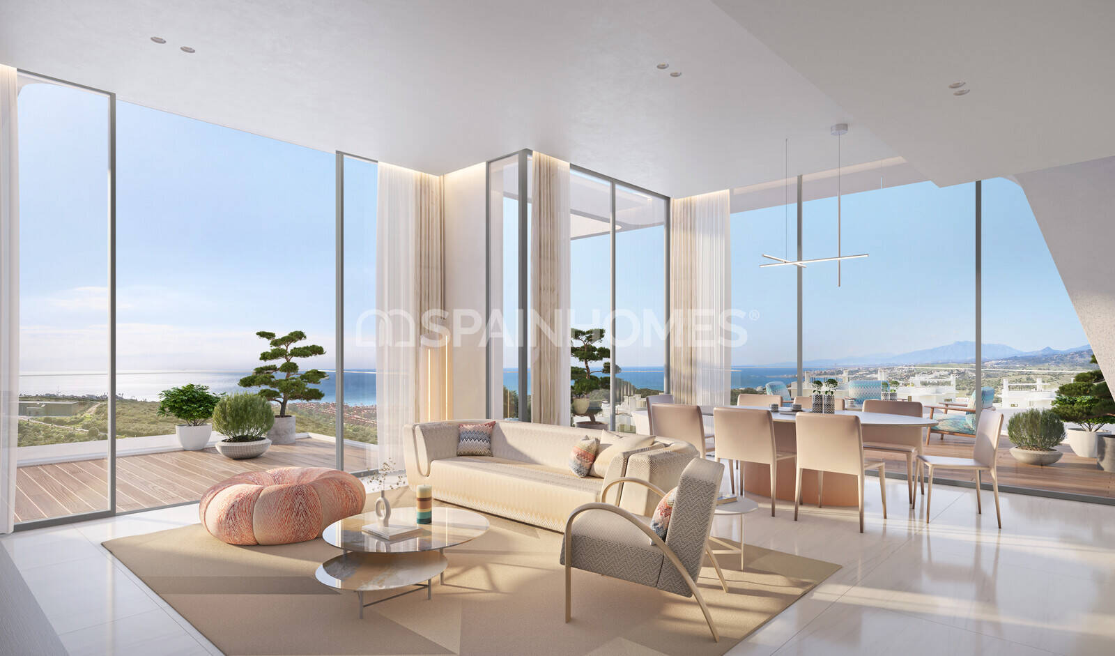 Apartamento en Casares, Málaga, España 4 dormitorios, 195 m2 No. 139771
