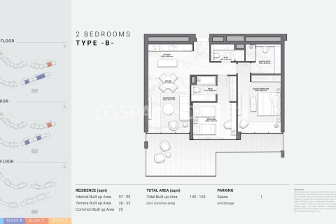 Wohnung zum Verkauf Casares, Malaga, Spanien 2 Schlafzimmer, 107 m2 Nr. 139769 - Foto 13
