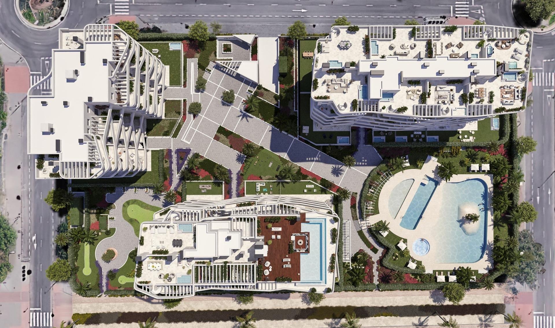 Apartment in Villajoyosa, Alicante, Spain 2 bedrooms, 112 sq.m. No. 182687